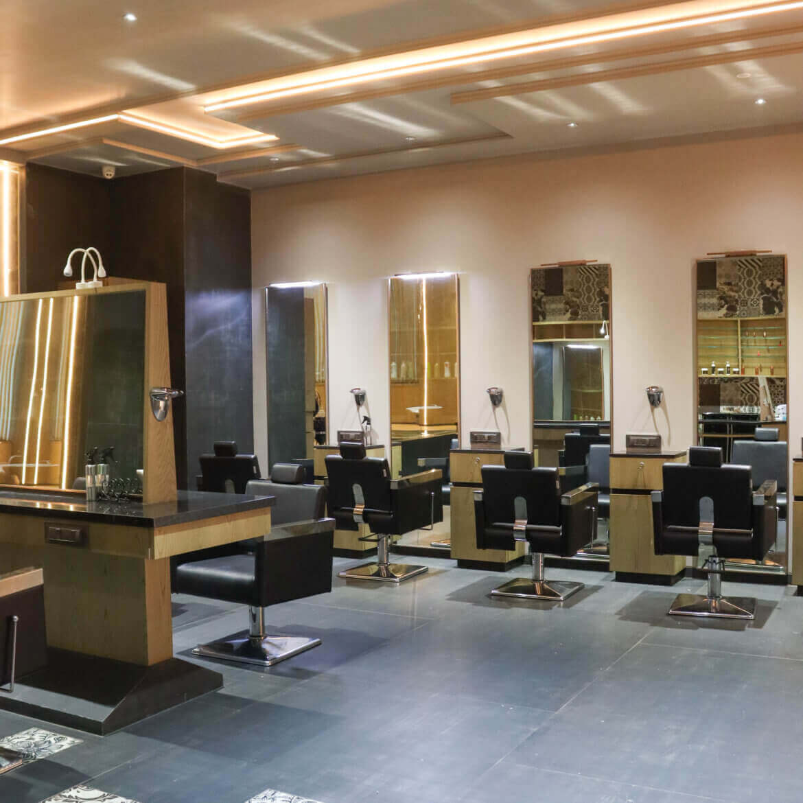 Zorro Salon, Ulhasnagar, Mumbai by Ikonic Furniture