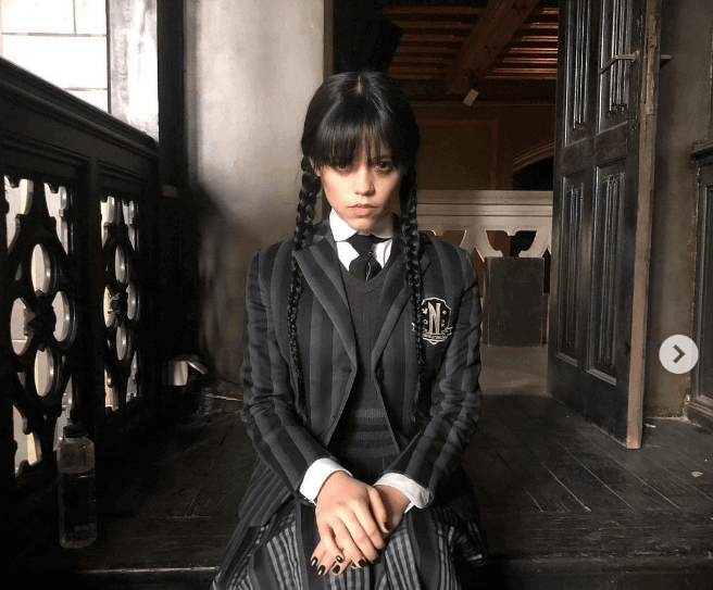 Wednesday Addams hair trends