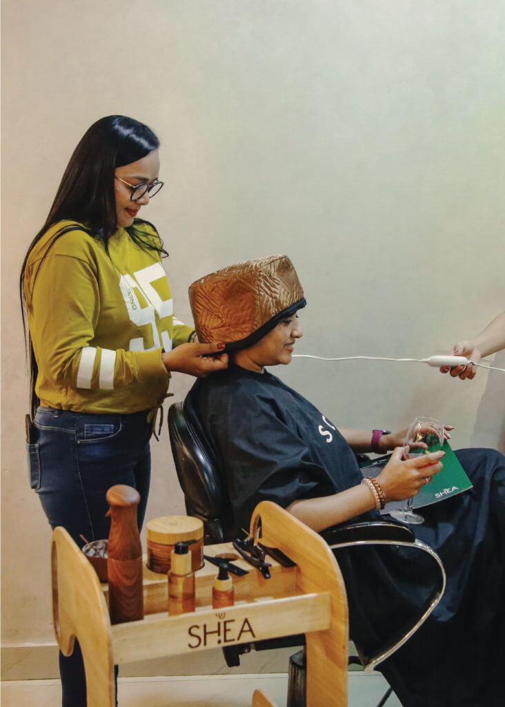 Shea retention treatment procedure