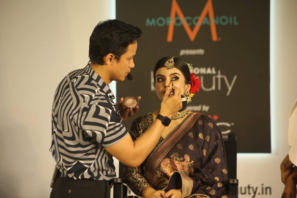 Sandeep Shrestha at PBI Kolkata Beauty Stage