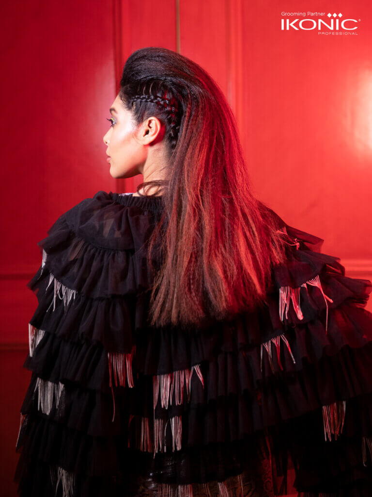 Hair look by Ikonic Hair Show