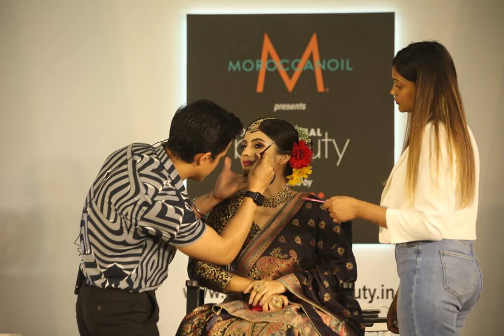 Lip makeup by Sandeep Shrestha