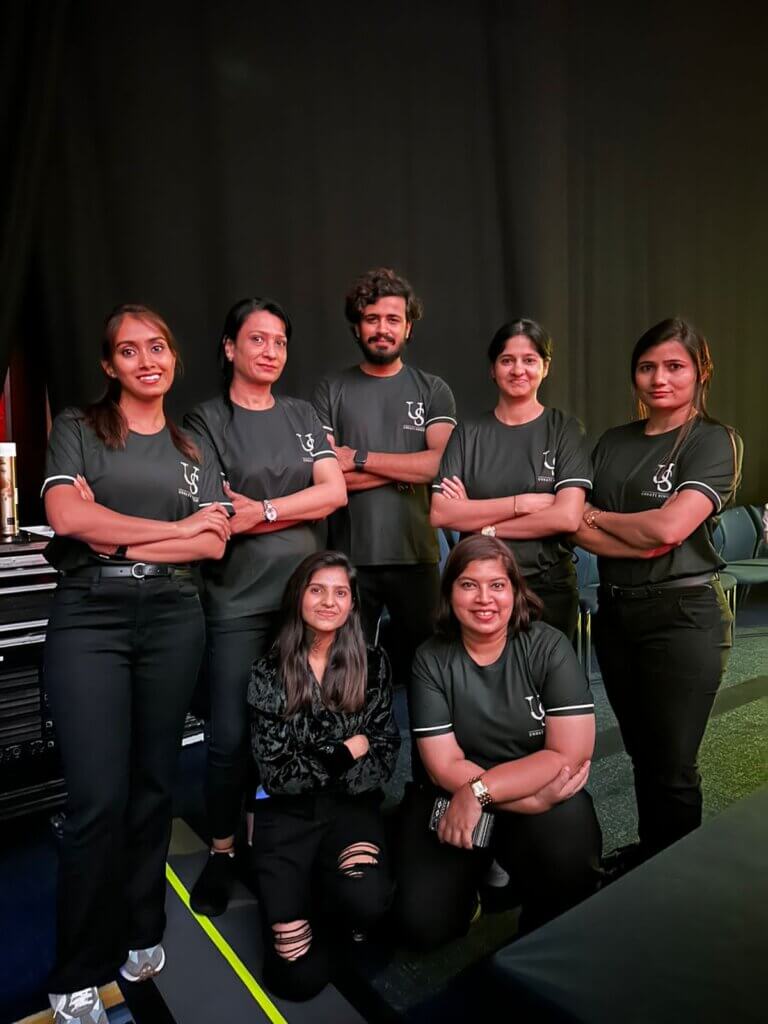 Unnati Singh fashion team
