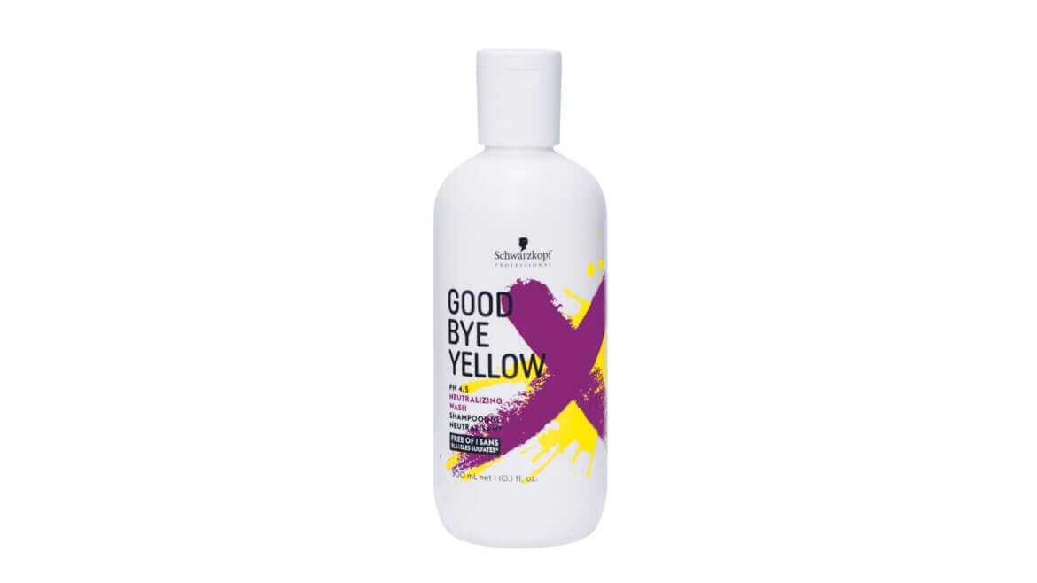 Goodbye Yellow Shampoo by Schwarzkopf Professional