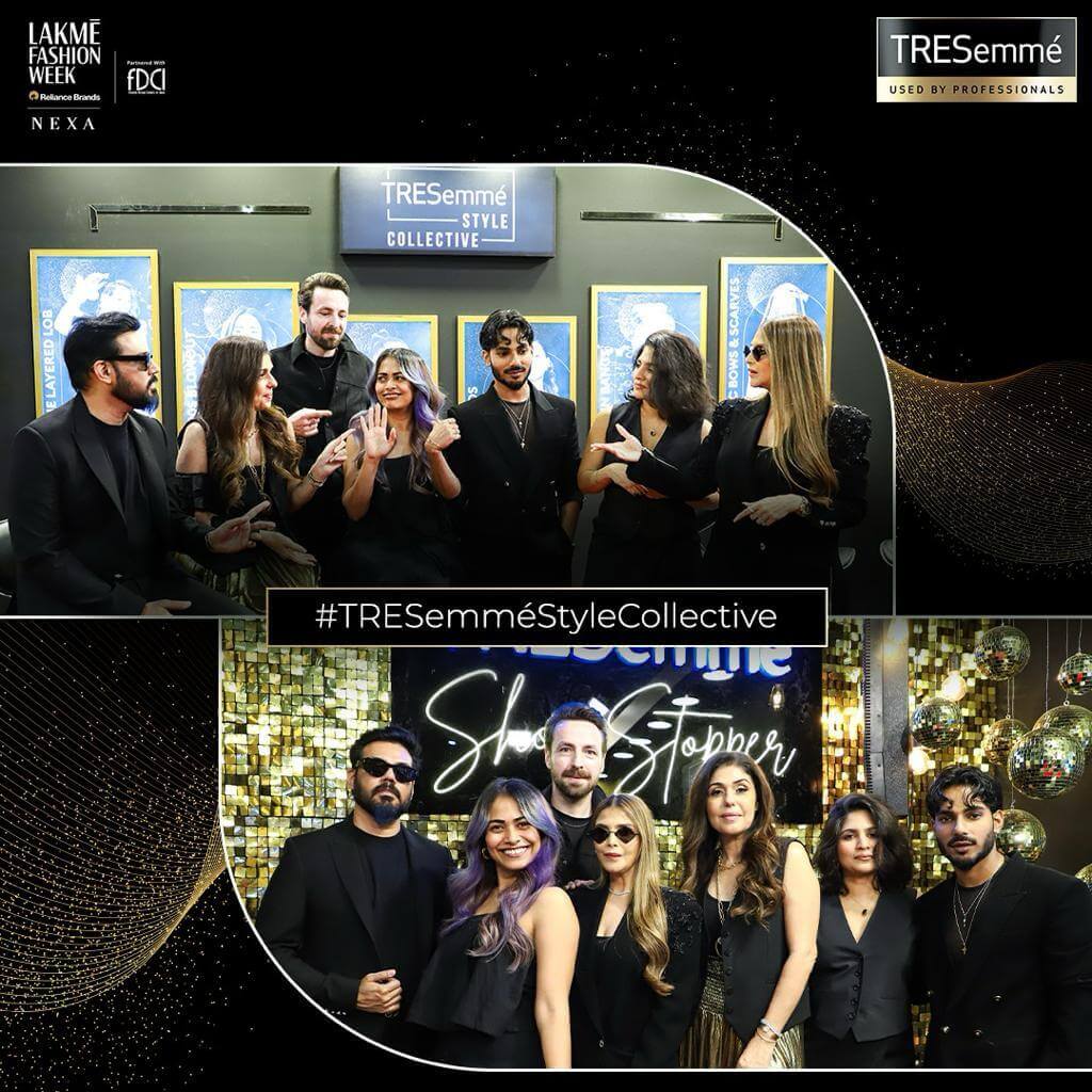 TRESemmé Style Collective Team at the Lakme Fashion Week 2023