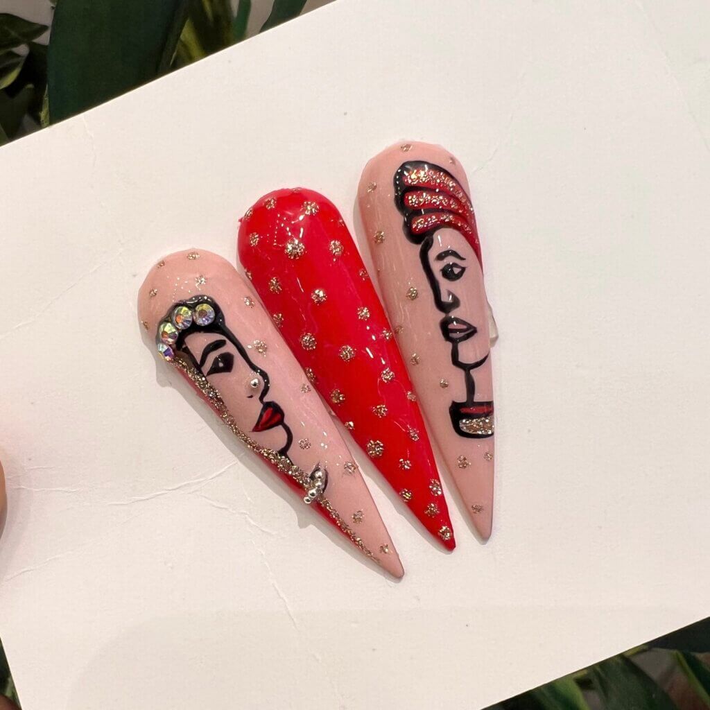 Bridal nails