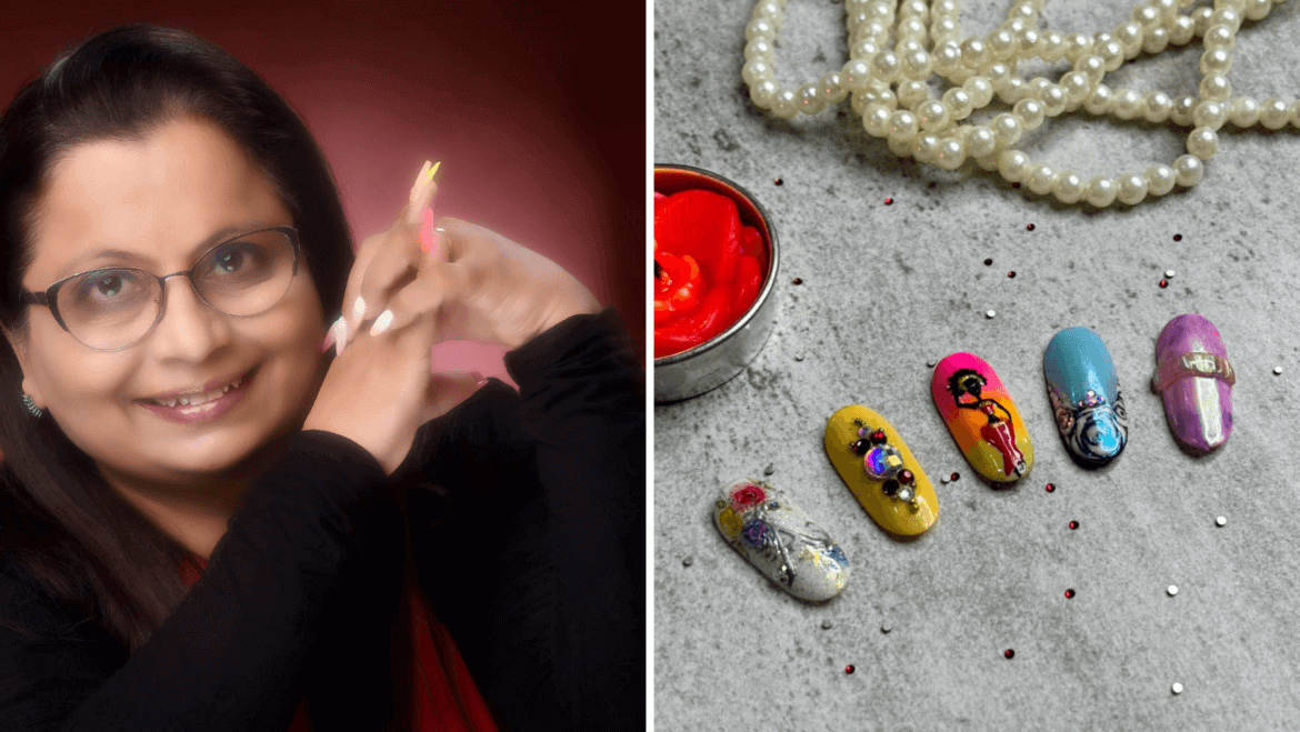 Different festive nail arts to try this year.