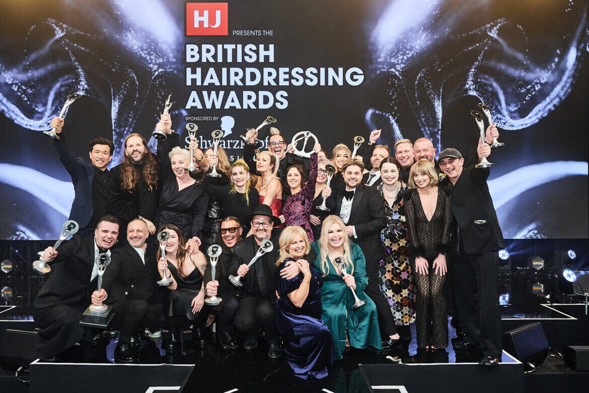 Winners of British Hairdressing Awards 2023