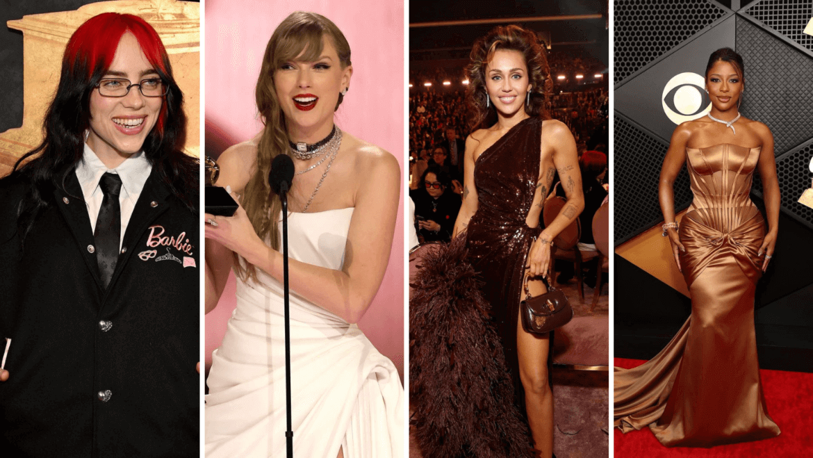 Beauty looks at Grammy Awards