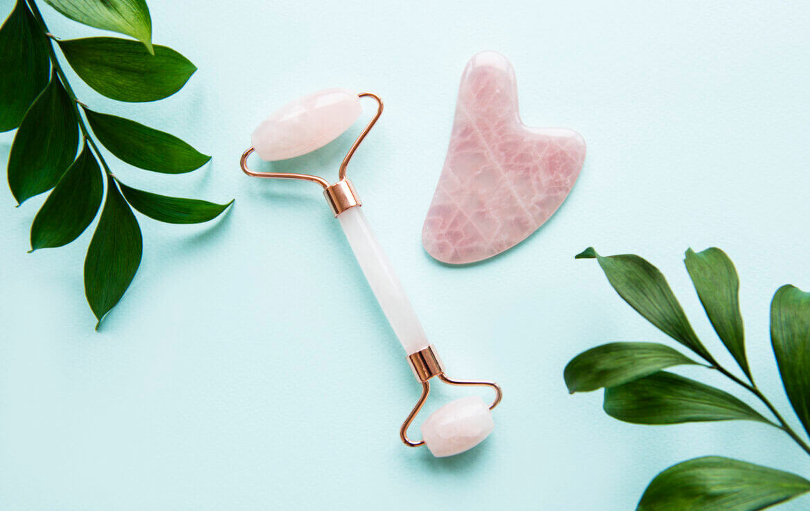 Gua Sha and Face Rollers for Face Massages