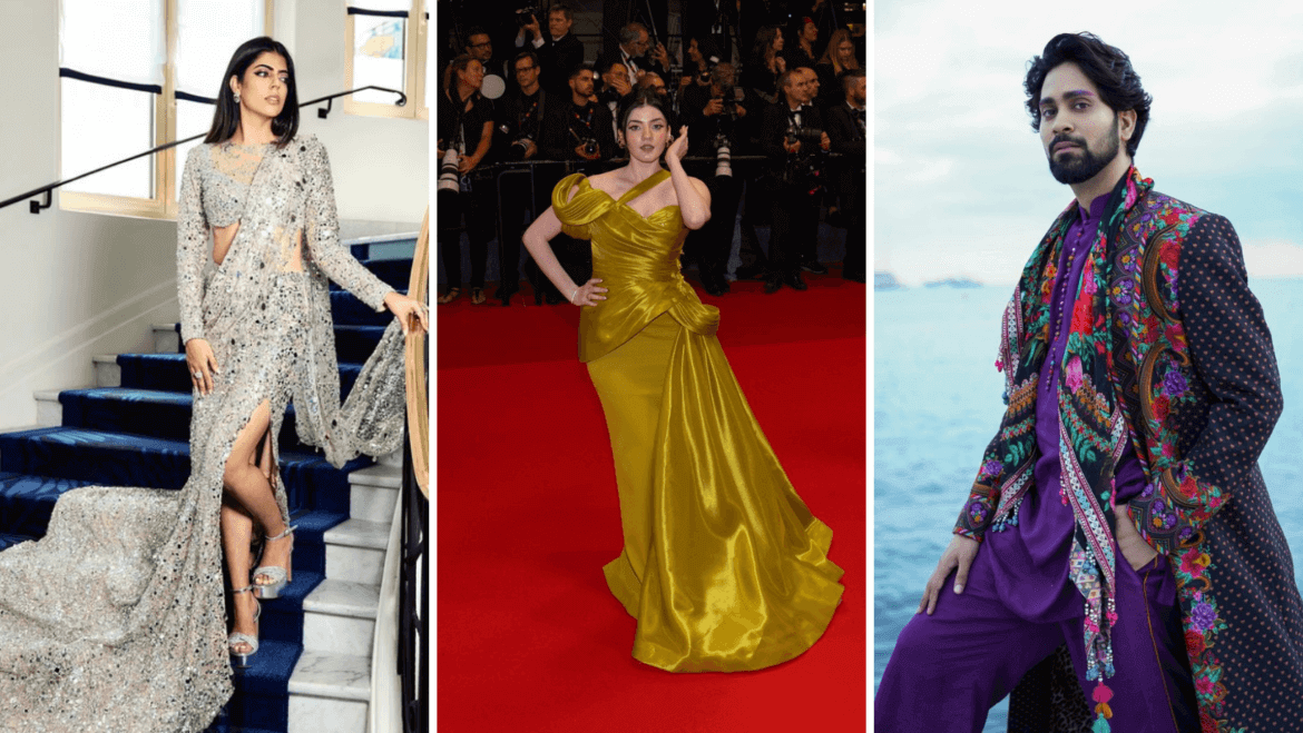 Indian Influencers at the Cannes Red Carpet with Their Charm