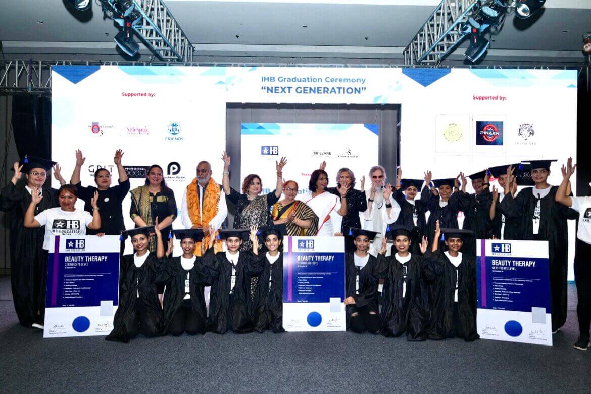 IHB Education India Hosts Graduation Ceremony for Underprivileged Girls