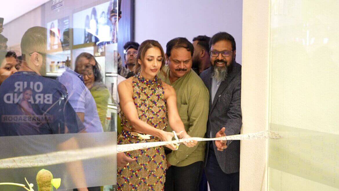 Malaika Arora Inaugrates Page3 Luxury Salon in Bengaluru