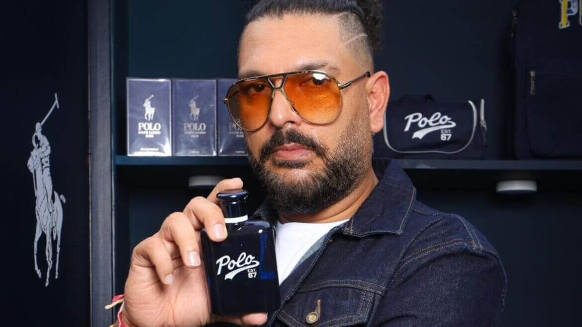 Cricket Legend Yuvraj Singh Unveils New Ralph Lauren Fragrance