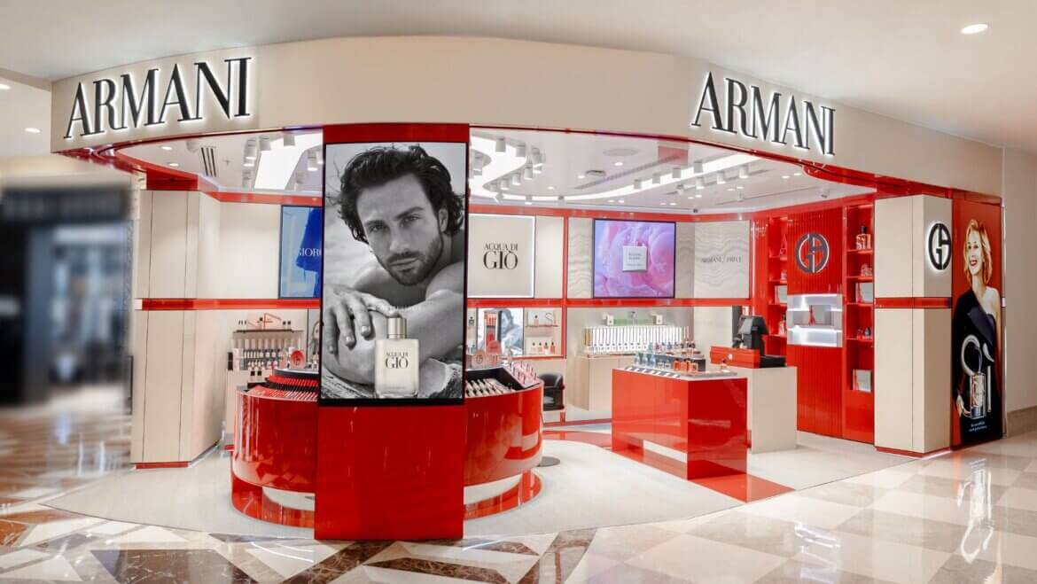 Armani Beauty Opens First Flagship Store in India