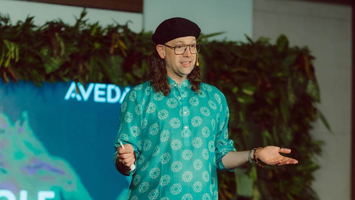 “There's no such thing as sales, only education,” says Shane Wolf of Aveda