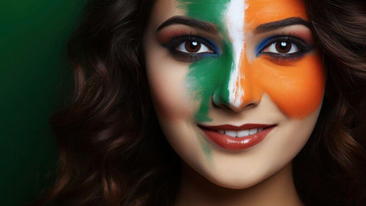 Patriotic Glam: Tricolour-Inspired Makeup Looks