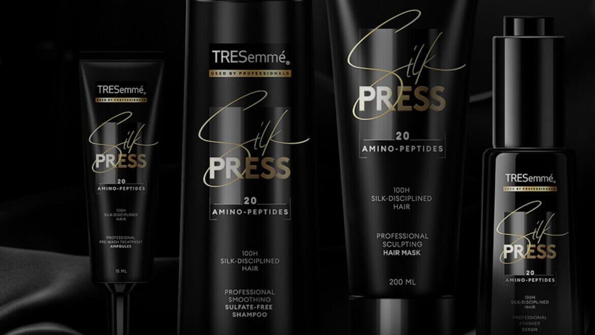 TRESemmé Introduces The Silk Press Haircare Range