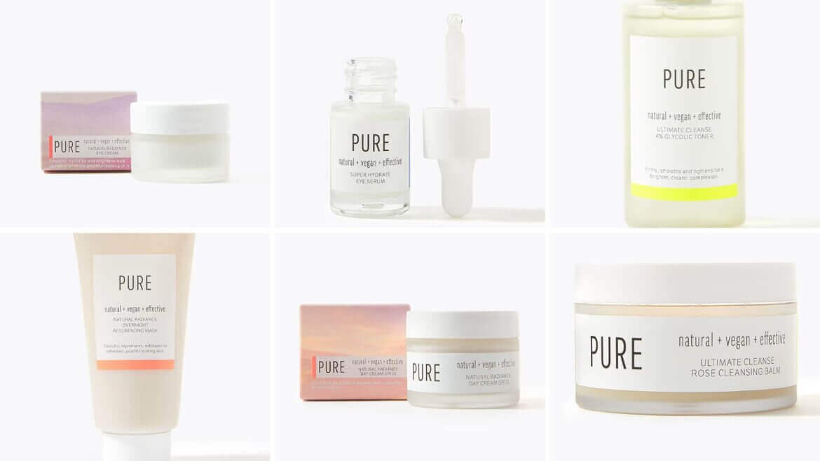M&S Beauty unveils a new skincare range: Pure